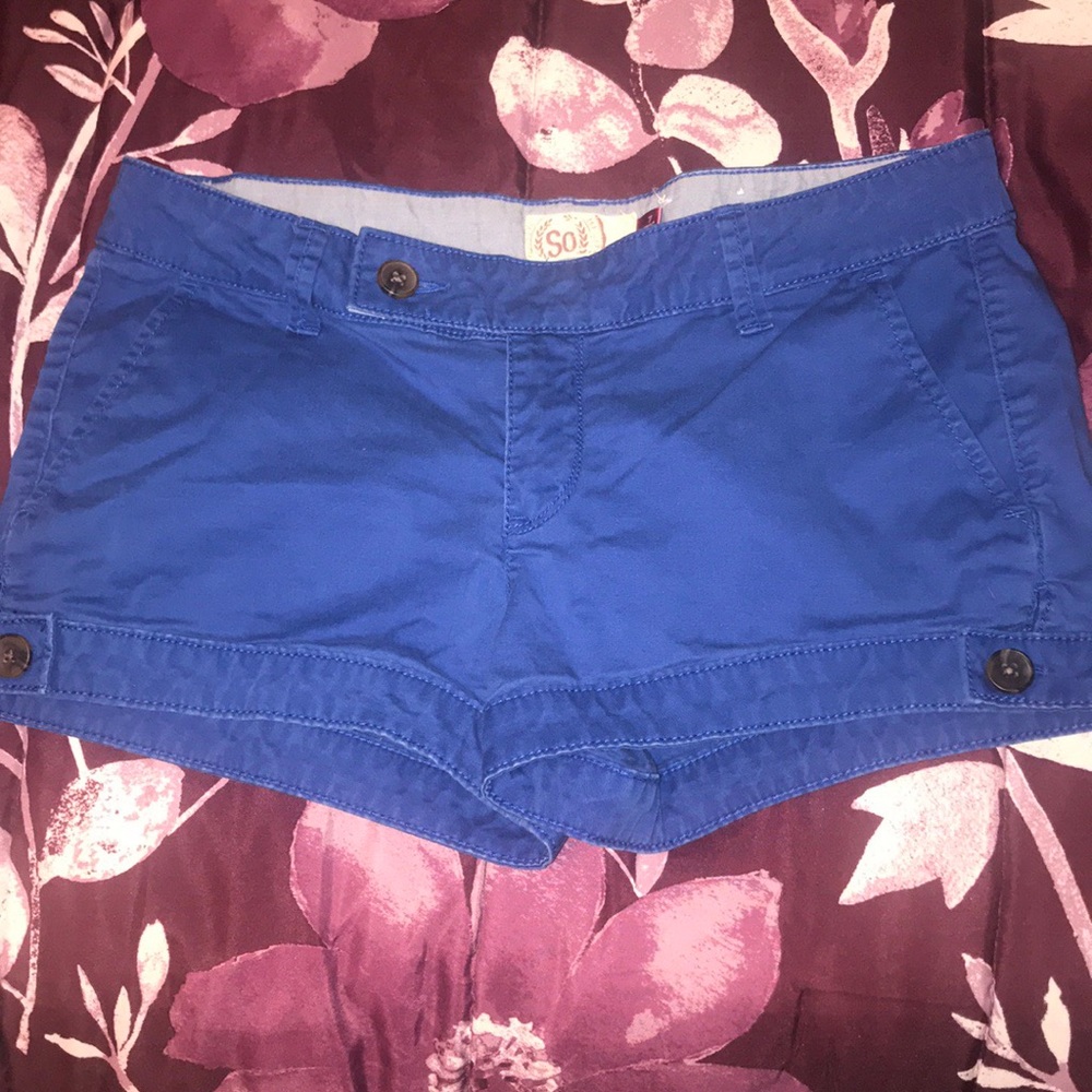 SO brand blue jean shorts from Kohls
